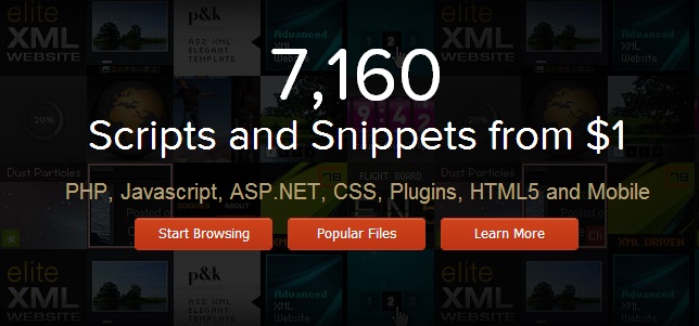 Codecanyon plugins for WordPress, jQuery and Bootstrap