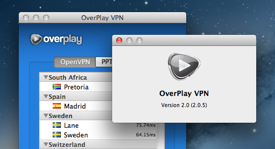 Overplay smart DNS, High speed VPN servers
