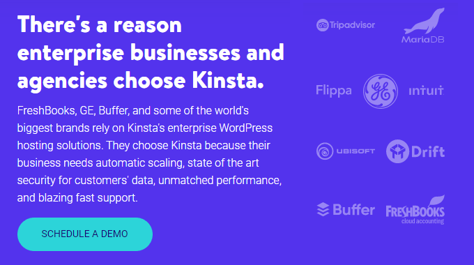Kinsta - Premium WordPress hosting