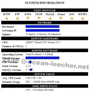 6sync System Information