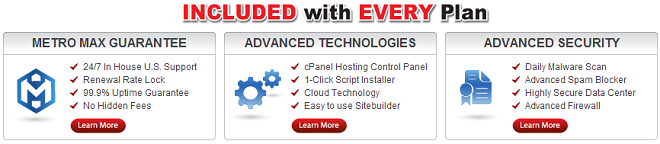 HostMetro - Best cPanel hosting provider banner