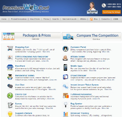 Premium web cart - complete marketing solution