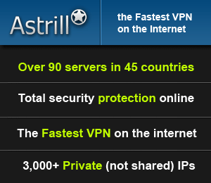 Astrill VPN services