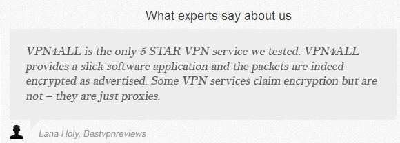 VPN Service by VPN4ALL