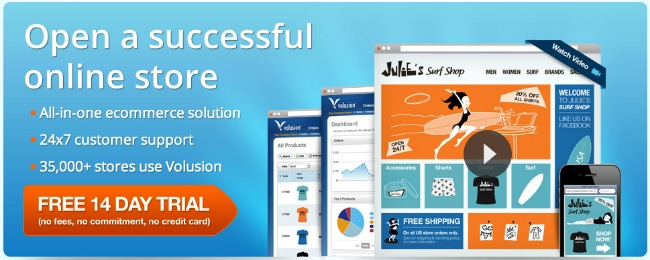 Volusion - Ecommerce software and shopping cart solution