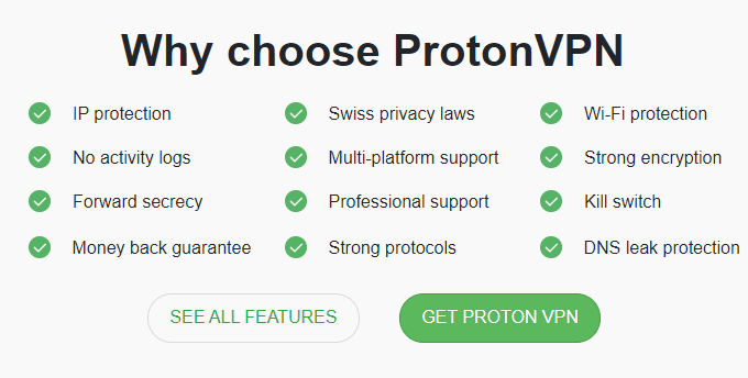 ProtonVPN - Safe and Secure VPN